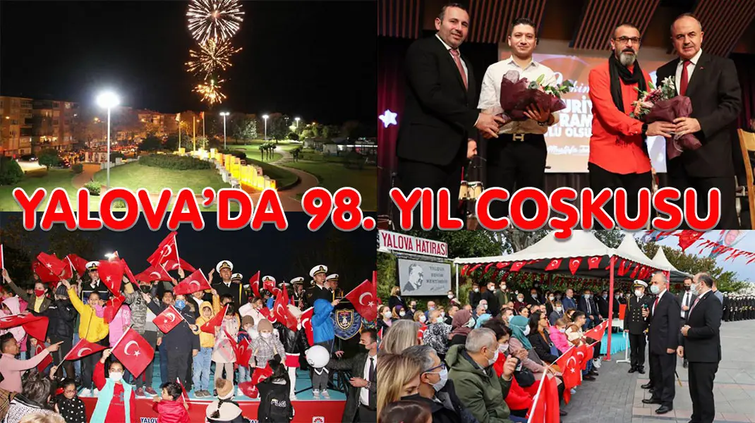 YALOVA’DA 98. YIL COŞKUSU
