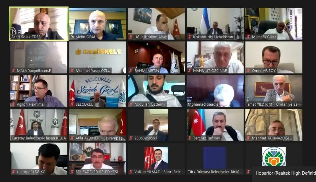 TDBB YÖNETİMİ ÇEVRİMİÇİ TOPLANDI