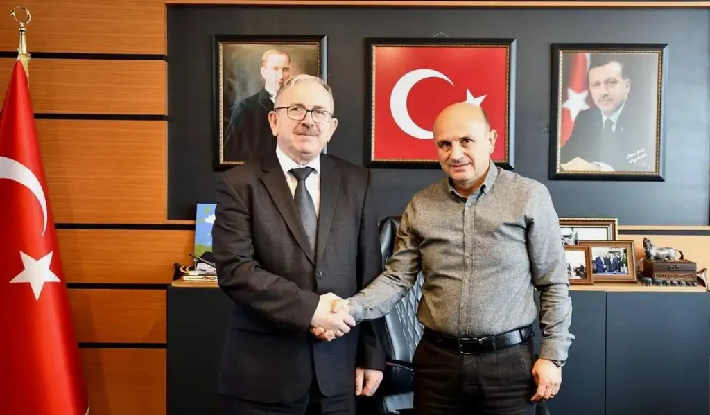 ÇELEBİ’DEN ORAL’A VEDA ZİYARETİ