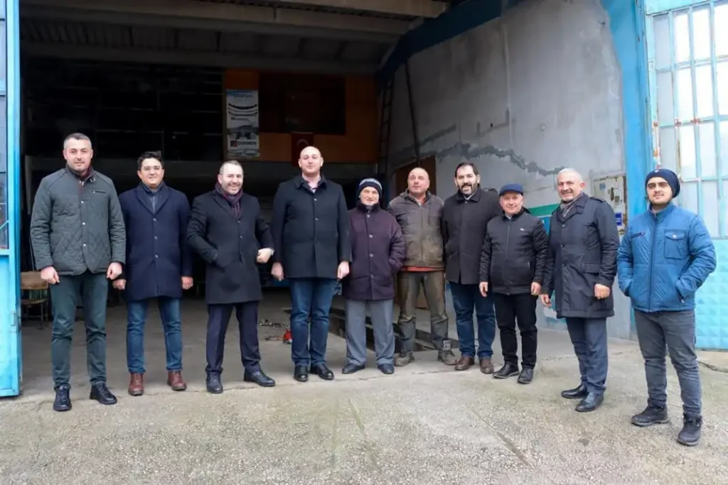 TUTUK VE BÜYÜKGÜMÜŞ’TEN SANAYİ SİTESİ ZİYARETİ