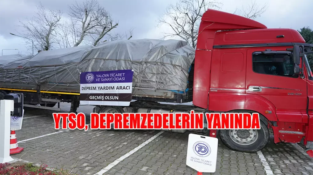 YTSO, DEPREMZEDELERİN YANINDA