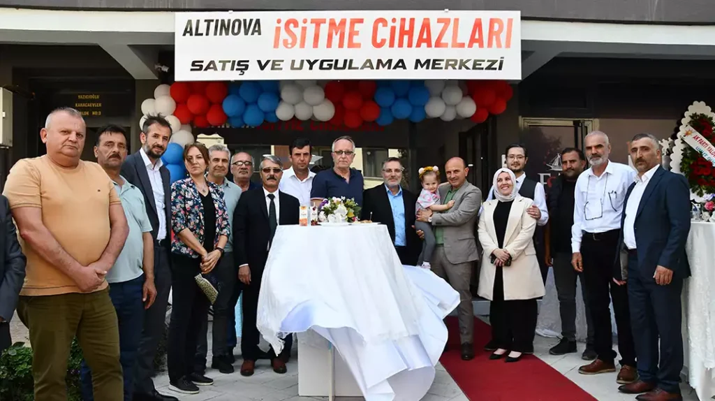 ALTINOVA İŞİTME MERKEZİ AÇILDI