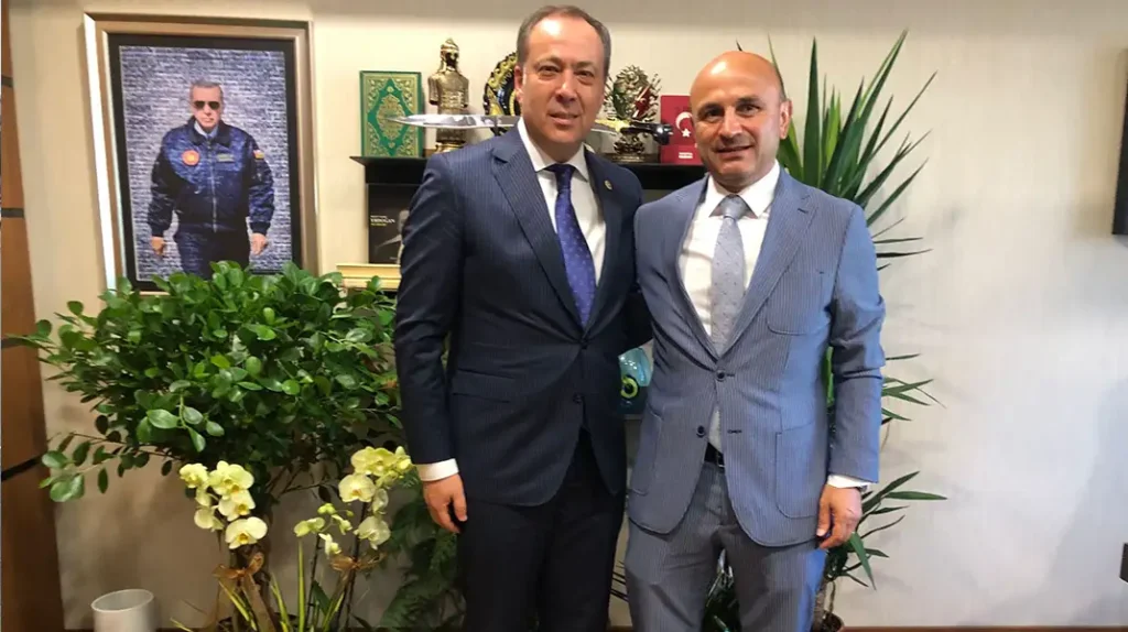 BAŞKAN ORAL, MİLLETVEKİLİ KAYA’YI ZİYARET ETTİ