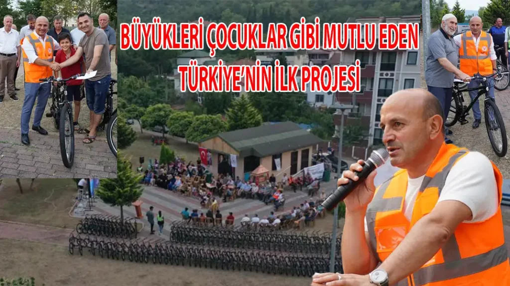 BÜYÜKLERİ ÇOCUKLAR GİBİ MUTLU EDEN TÜRKİYE’NİN İLK PROJESİ