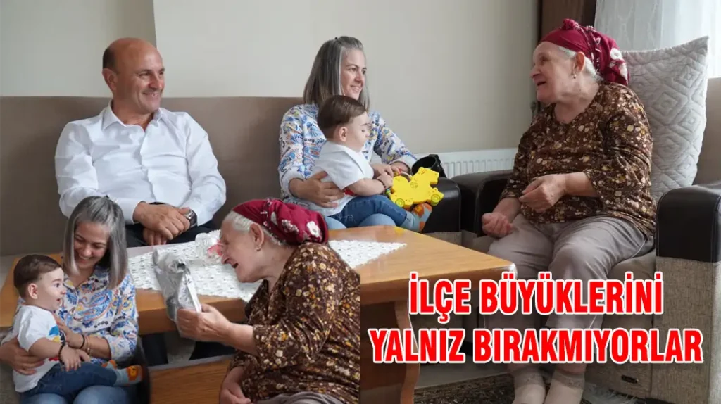 İLÇE BÜYÜKLERİNİ YALNIZ BIRAKMIYORLAR