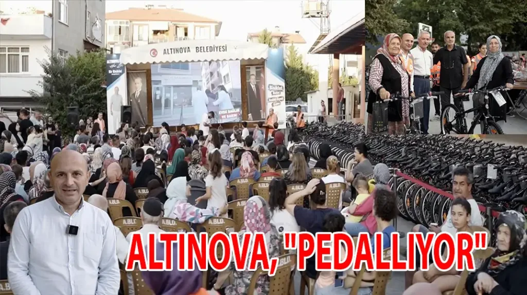 ALTINOVA PEDALLIYOR