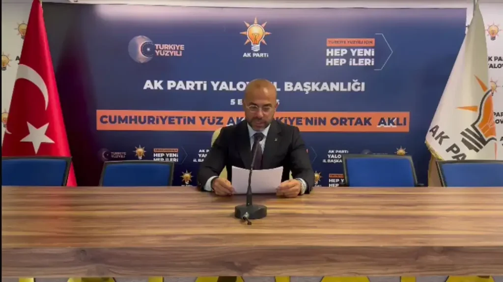 AK PARTİ İL BAŞKANI GÜÇLÜ'DEN 4. BÜYÜK KONGRE AÇIKLAMASI