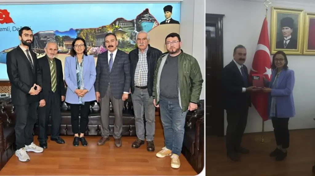 BAĞIMSIZ TÜRKİYE PARTİ'SİNDEN VALİ KAYA'YA ZİYARET