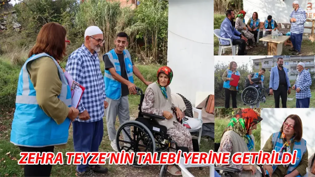 ZEHRA TEYZE’NİN TALEBİ YERİNE GETİRİLDİ