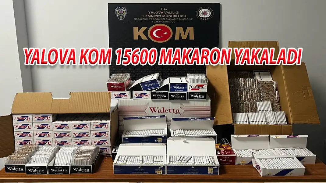 YALOVA KOM 15600 MAKARON YAKALADI