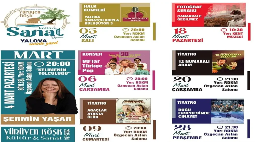 MART AYI YEPYENİ ETKİNLİKLERLE GELDİ