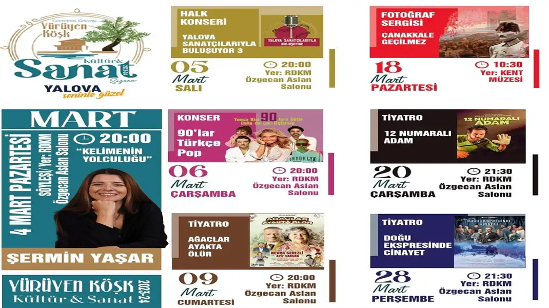 MART AYI YEPYENİ ETKİNLİKLERLE GELDİ