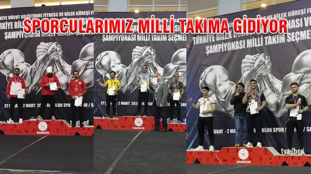 SPORCULARIMIZ MİLLİ TAKIMA GİDİYOR