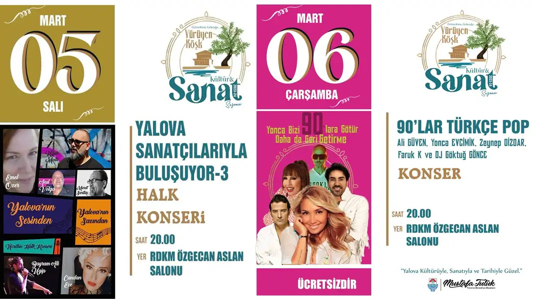 YALOVALILAR MÜZİĞE DOYACAK