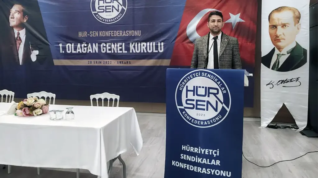 ERSİN TANRIKULU HÜR-SEN YALOVA İL TEMSİLCİSİ OLDU