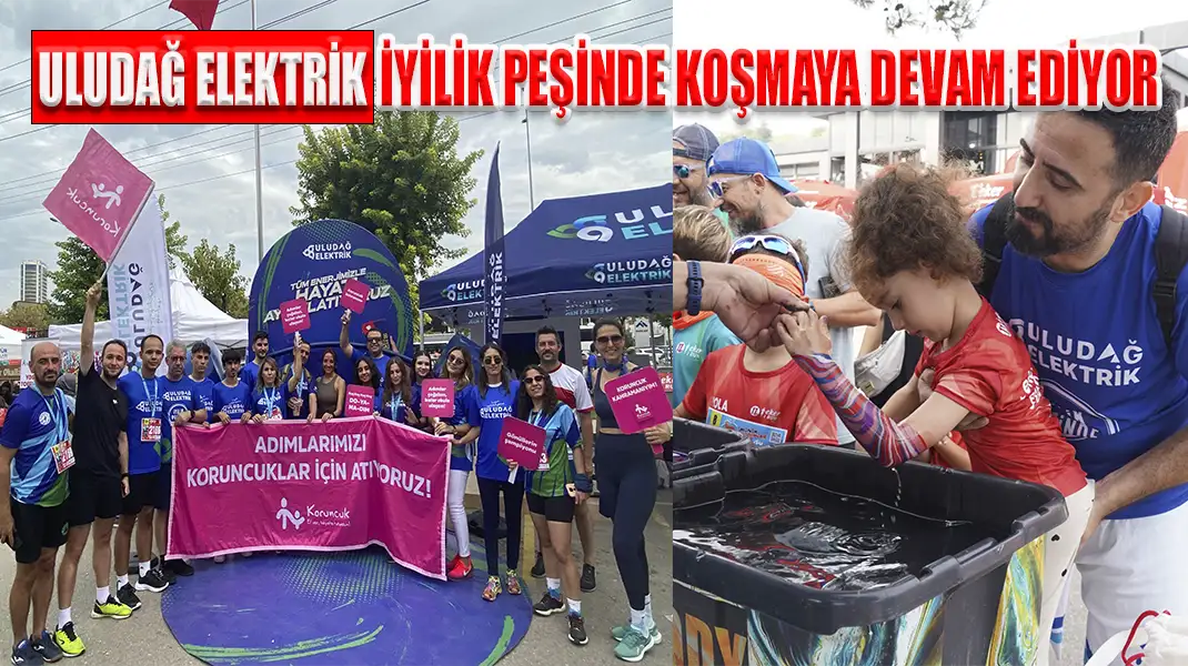 ULUDAĞ ELEKTRİK, İYİLİK PEŞİNDE KOŞMAYA DEVAM EDİYOR