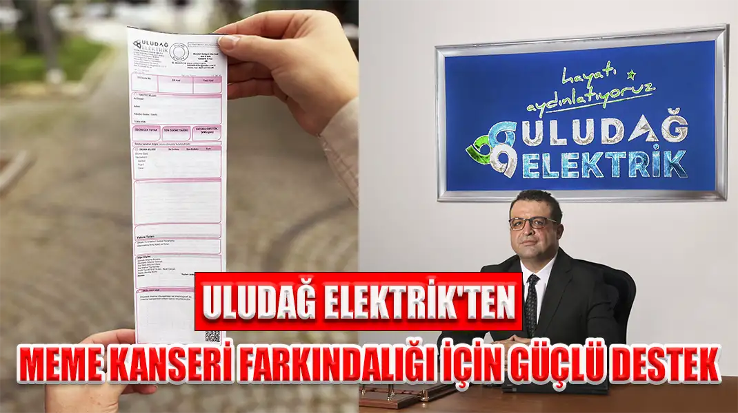 ULUDAĞ ELEKTRİK'TEN MEME KANSERİ FARKINDALIĞI İÇİN GÜÇLÜ DESTEK