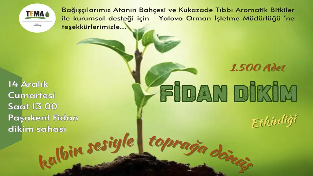 TOPRAĞA DÖNÜŞ FİDAN DİKİM ETKİNLİĞİ