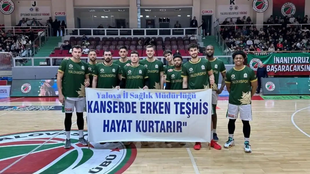 SEM77 YALOVASPOR'DAN KANSERDE FARKINDALIK MESAJI
