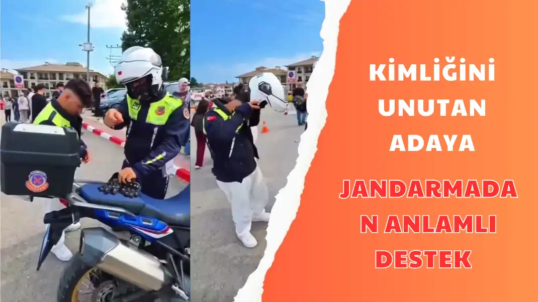 KİMLİĞİNİ UNUTAN ADAYA JANDARMADAN ANLAMLI DESTEK