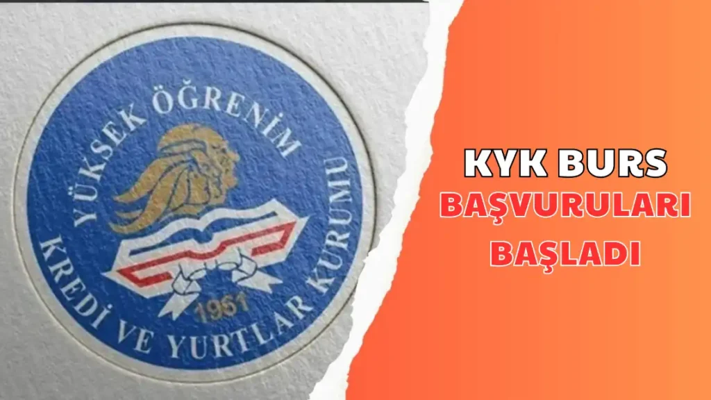 KYK BURS BAŞVURULARI BAŞLADI