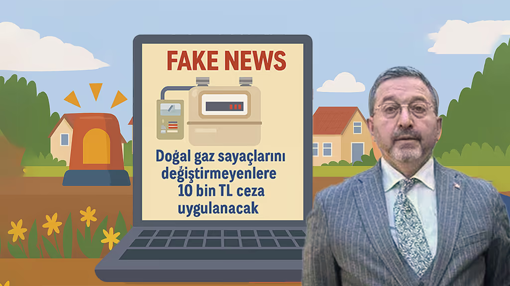 DOĞAL GAZ SAYAÇLARIYLA İLGİLİ CEZA HABERLERİ YALANLANDI