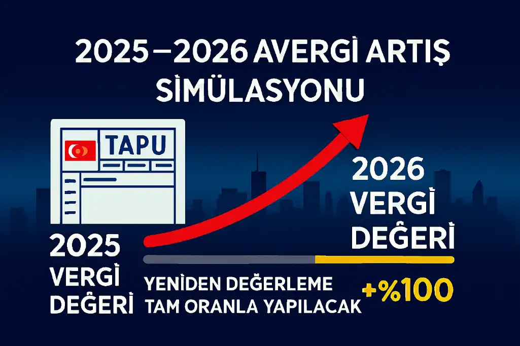 EMLAK VERGİSİNDE ÜST SINIR BELİRLENDİ
