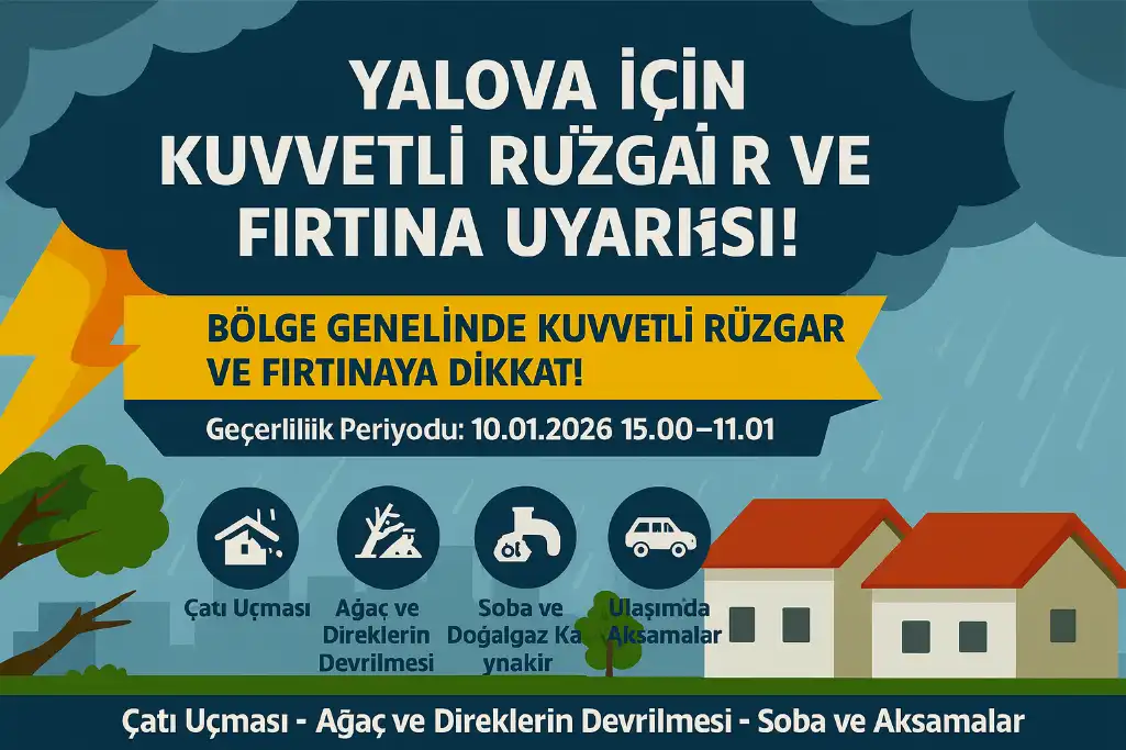 Marmara Denizi’nde Fırtına Bekleniyor