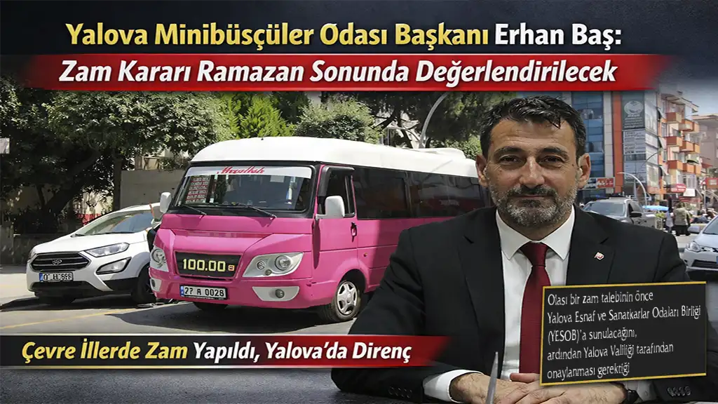 ERHAN BAŞ “ZAM KARARI RAMAZAN SONUNDA DEĞERLENDİRİLECEK”