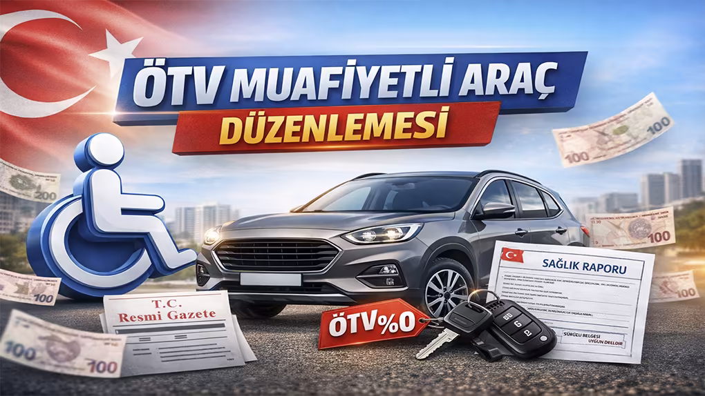Engellilere ÖTV muafiyetinde kapsam genişledi Ortopedik engelliler de yararlanabilecek