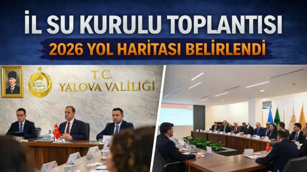 İl Su Kurulu Toplantısında 2026 Yol Haritası Belirlendi