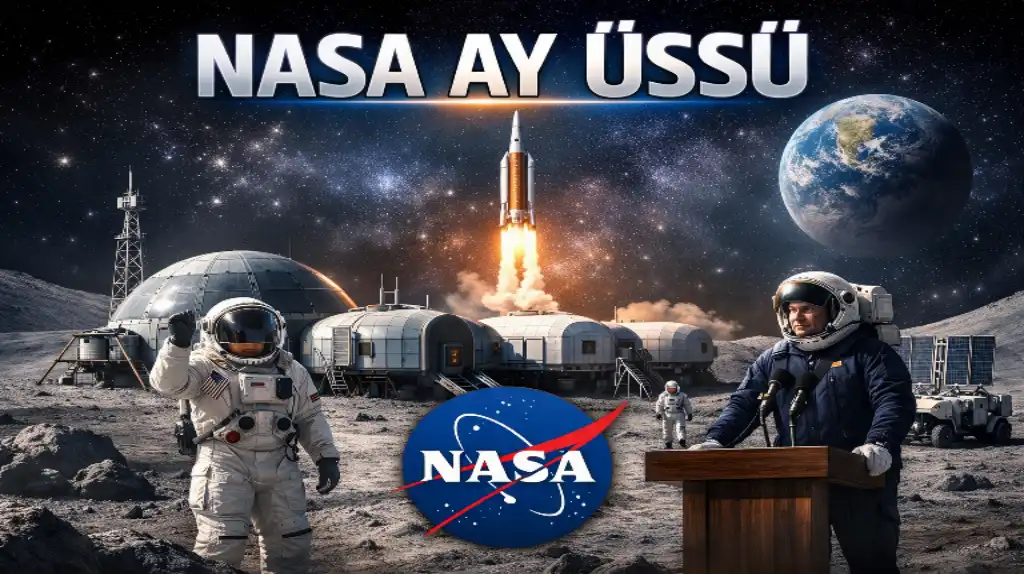 NASA Ay Üssü Projesi Astronotlar İçin Kalıcı Yaşam Alanı