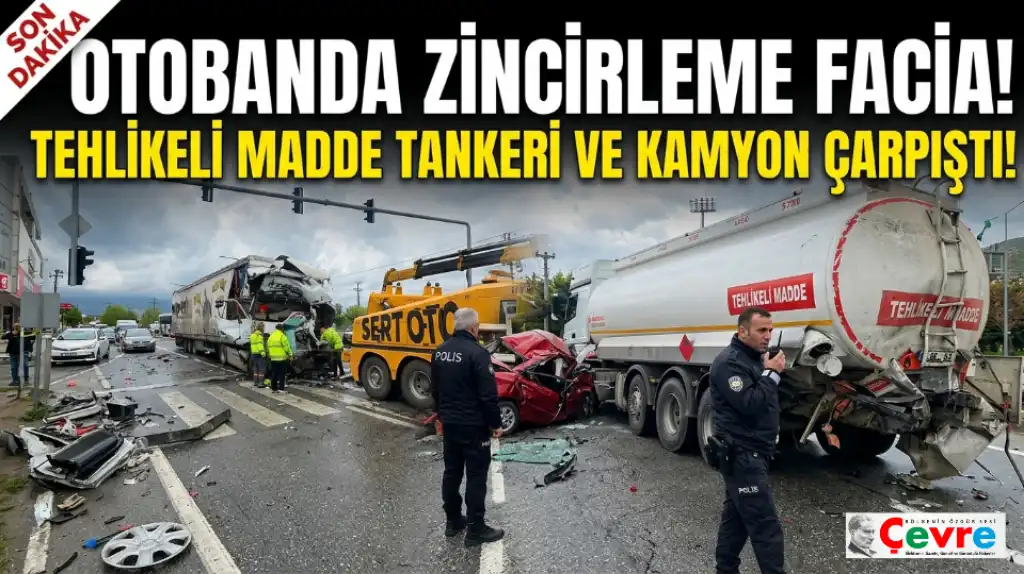 Yalova-Bursa Karayolunda Feci Kaza