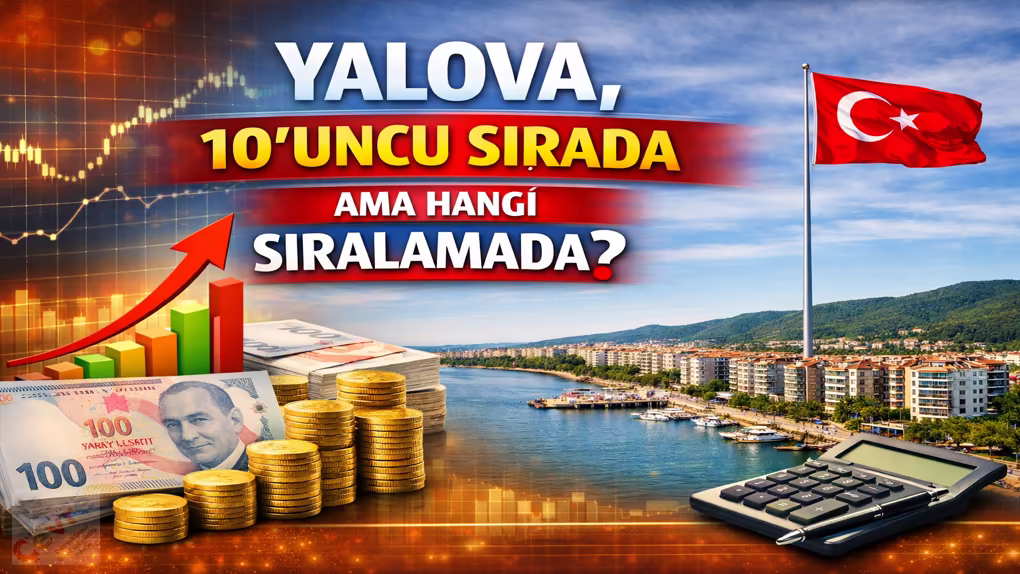 Yalova, Türkiye’de 10’uncu Sırada Ama Hangi Sıralamada