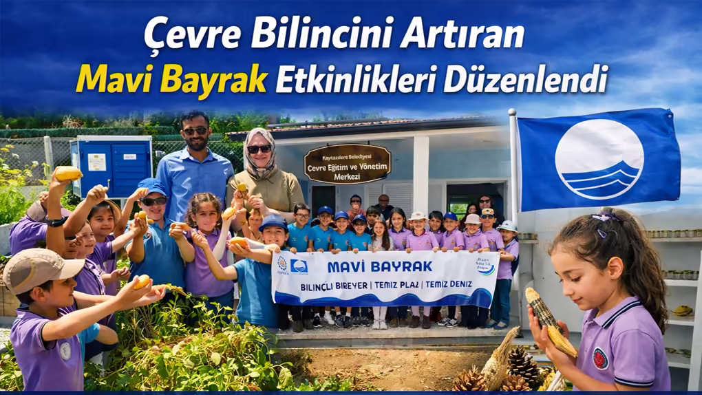 Çevre Bilincini Artıran Mavi Bayrak Etkinlikleri Düzenlendi