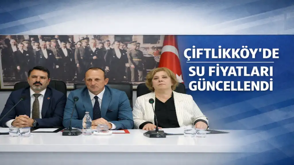 Çiftlikköy’de Su Fiyatları Güncellendi