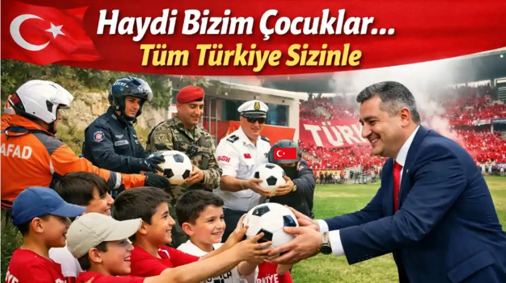İçişleri Bakanlığı’ndan Milli Takım’a Destek Klibi