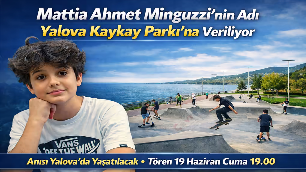 Mattia Ahmet Minguzzi’nin Adı Yalova’da Yaşatılacak