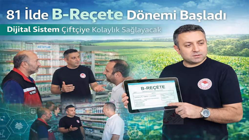81 İlde B Reçete Dönemi Başladı