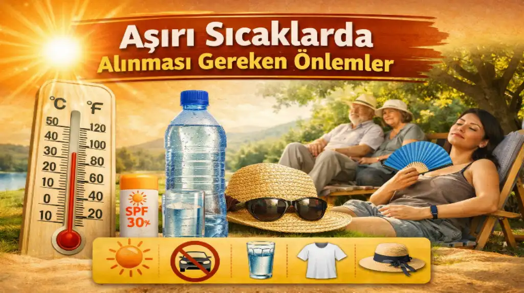 Aşırı Sıcaklarda Alınması Gereken Önlemler