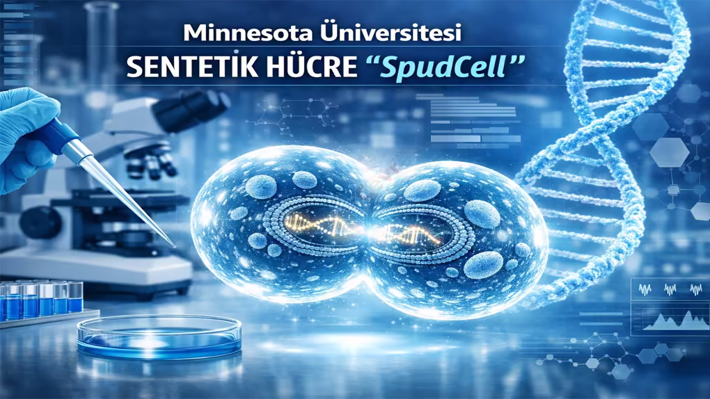Minnesota Üniversitesi’nden Tarihi Başarı Sentetik Hücre “SpudCell” Geliştirildi