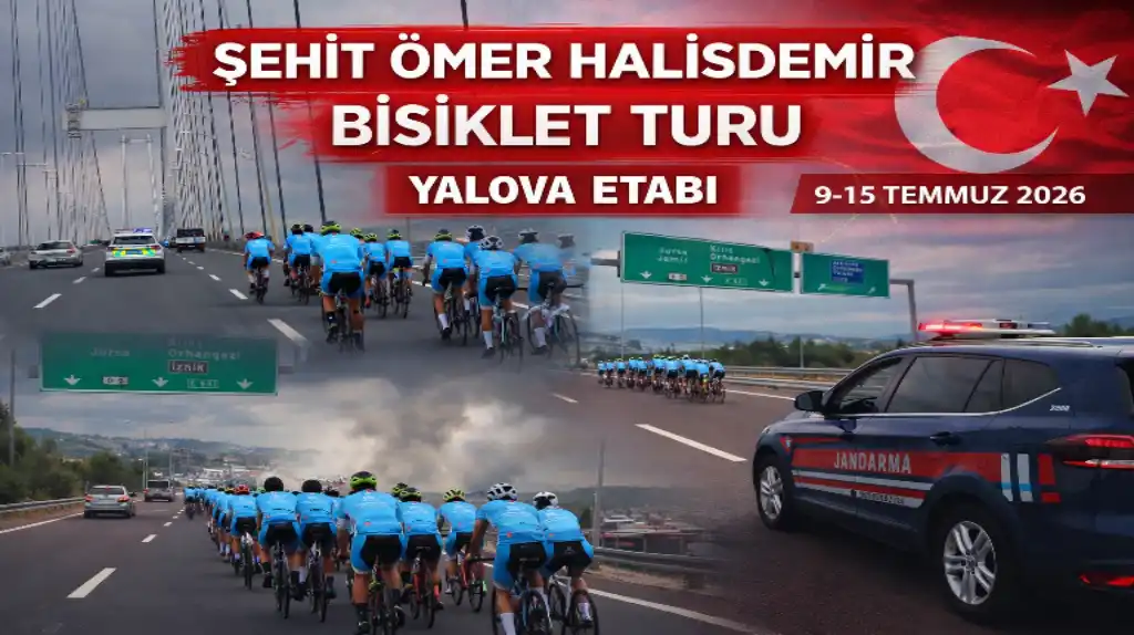 Şehit Ömer Halisdemir Ulusal Bisiklet Turu Yalova Etabı Tamamlandı