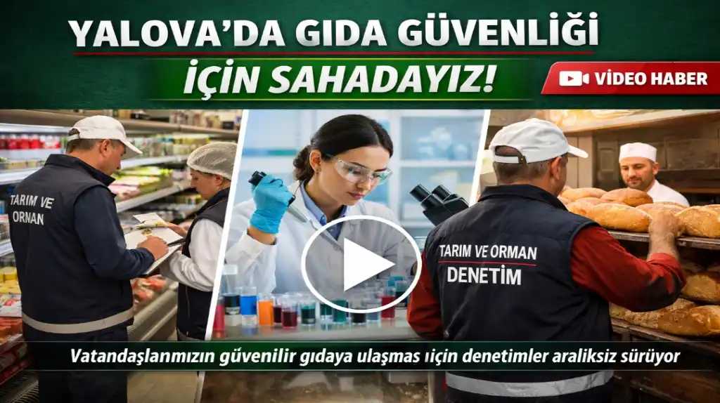 Yalova’da Gıda Güvenliği İçin Sahadayız!
