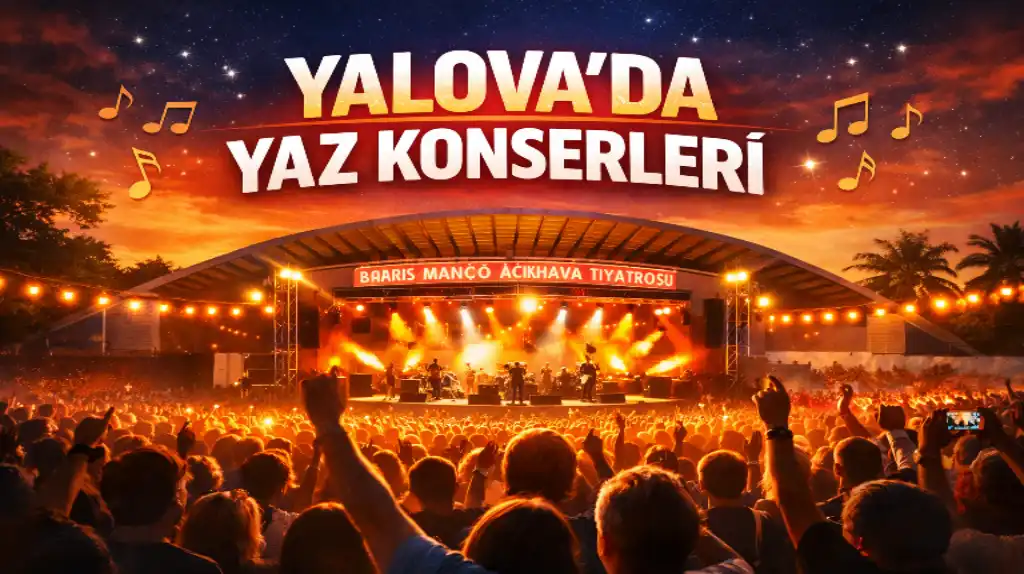 Yalova’da Yaz Konserleri Başlıyor