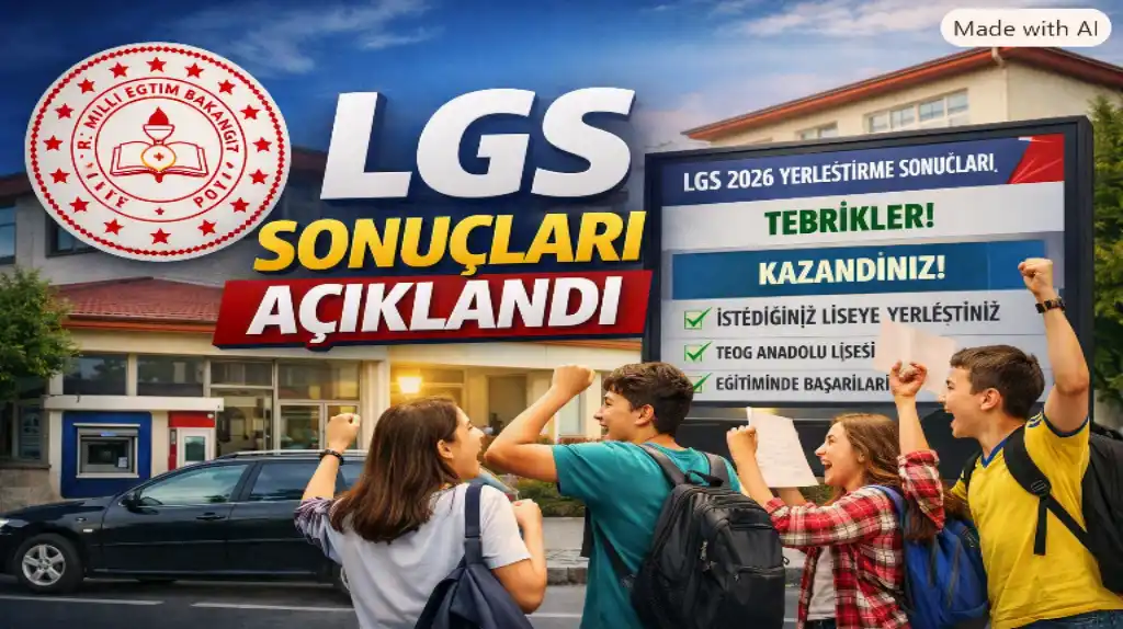 LGS Yerleştirme Sonuçları Açıklandı