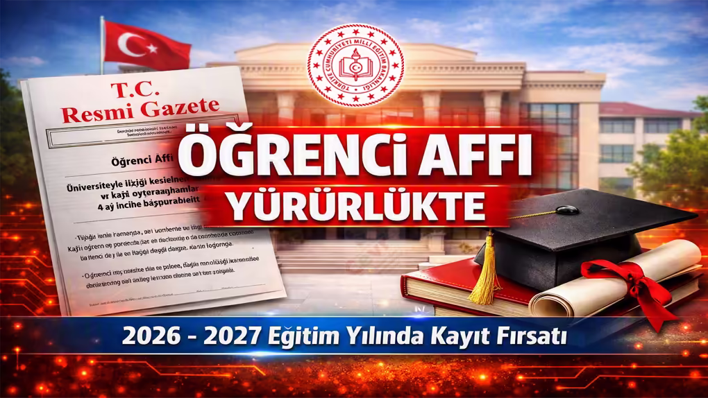 Öğrenci Affı Resmî Gazete’de Yayımlandı
