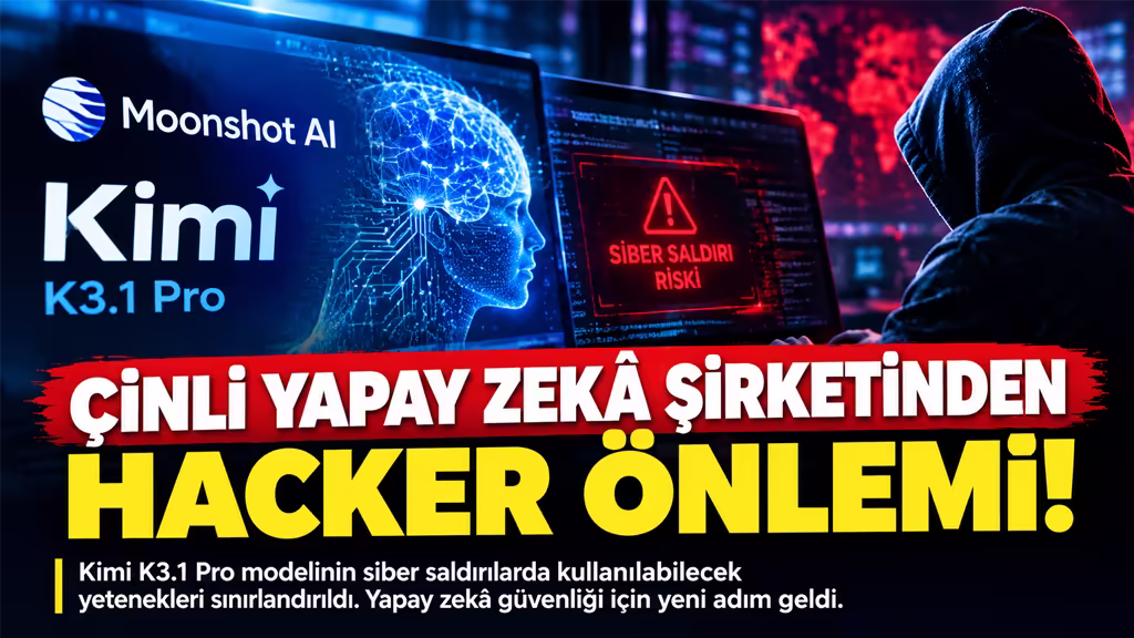Çinli Yapay Zekâ Şirketinden Hacker Önlemi! Kimi Modelinin Saldırı Yeteneği Sınırlandırıldı