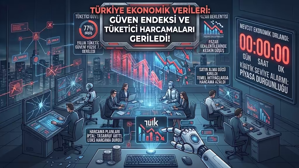 Ekonomik Güven Endeksi Geriledi! Tüketici Güveni Yüzde 7,7 Düştü