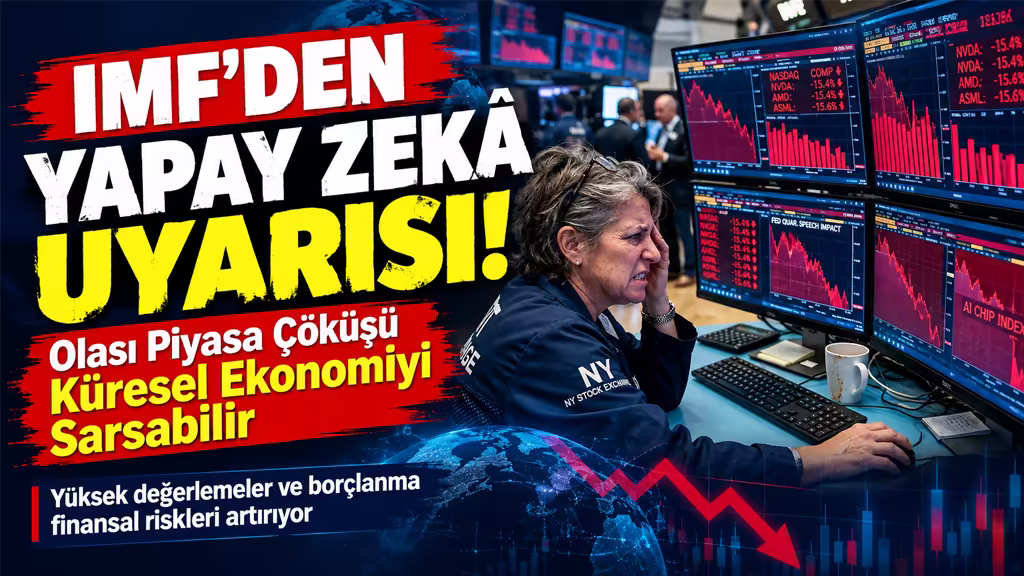 IMF’den Yapay Zekâ Uyarısı Olası Piyasa Çöküşü Küresel Ekonomiyi Sarsabilir