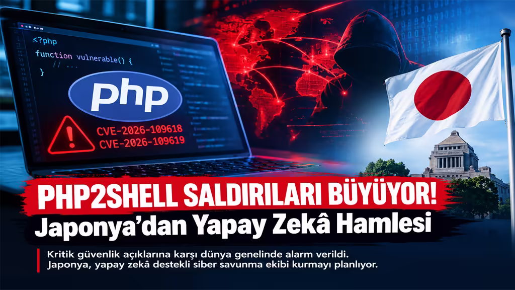 PHP2Shell Saldırıları Büyüyor! Japonya’dan Yapay Zekâ Hamlesi